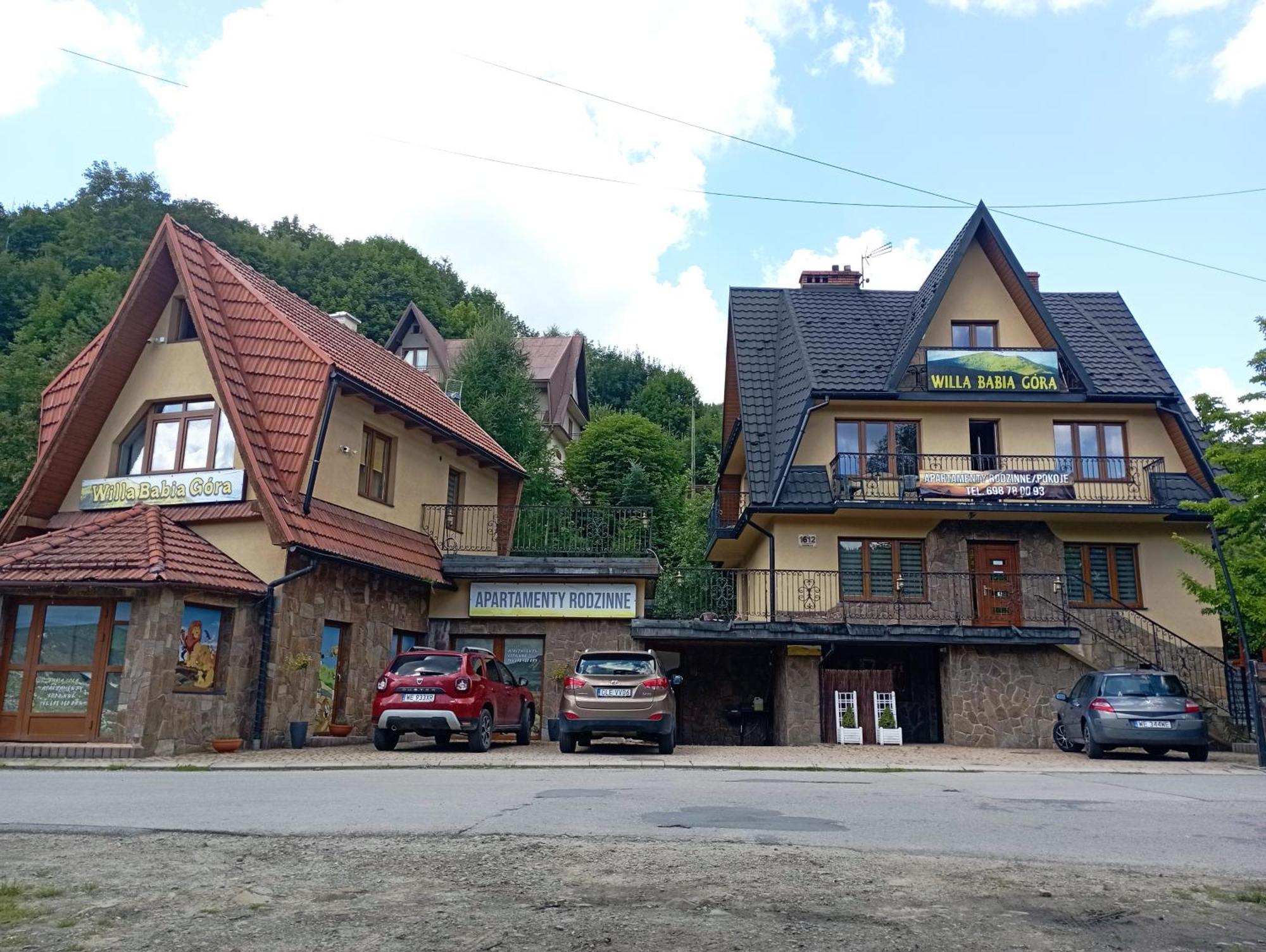 Willa Babia Gora Zawoja Buitenkant foto